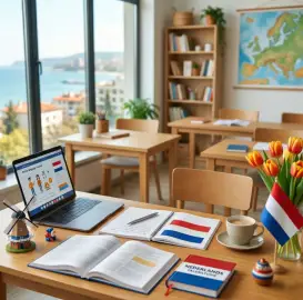 Учете  свободно и уверено  нидерландски