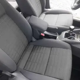 Professional cleaning and laundry of car showroom, interior detailing