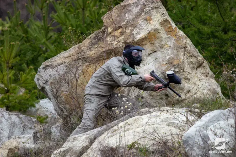 Organized paintball games