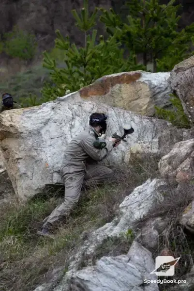 Organized paintball games