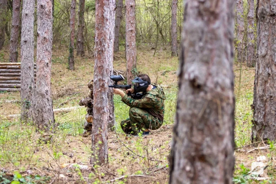 Organized paintball games