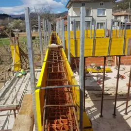 Кофраж под наем (жълти платна)