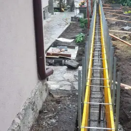 Кофраж под наем (жълти платна)