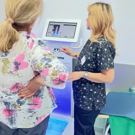 Therapeutic pedicure, manicure and making of individual insoles
