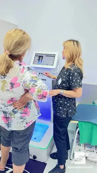 Therapeutic pedicure, manicure and making of individual insoles