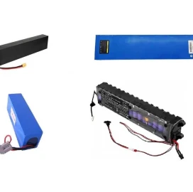 Repair and recycling of batteries for bicycles, scooters, machines, etc.