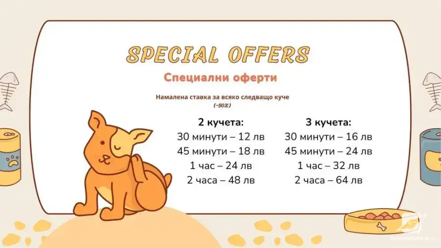 Разхождане на Кучета & Хранене на Котки