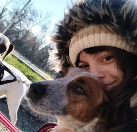 Dog walking, pet sitting at address and flowers etc.