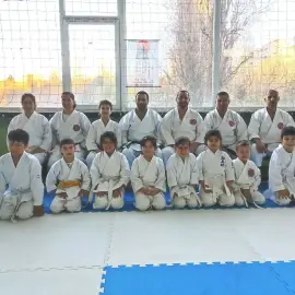 Shotokan karate-do training