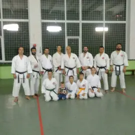 Shotokan karate-do training