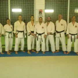 Shotokan karate-do training
