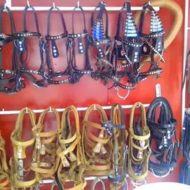 Making of halters, reins and palfrey - a whole devise for horse