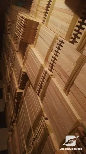 Make beehives and frames of cham material
