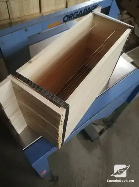 Make beehives and frames of cham material