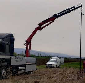  Услуги с камион, с кран транспорт