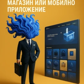 Изработка на уебсайт, онлайн магазин или мобилно приложение 