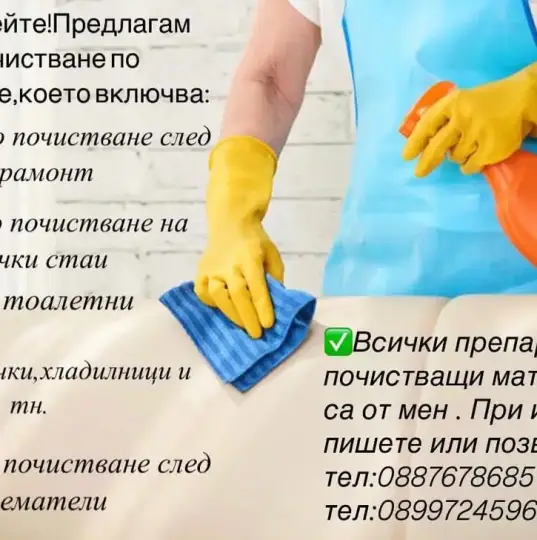 Професионално почистване