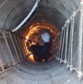 Cleaning wells throughout the country