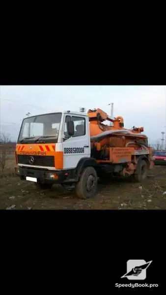 Очистка туалетов и септиков, прочистка канализации Ловеч