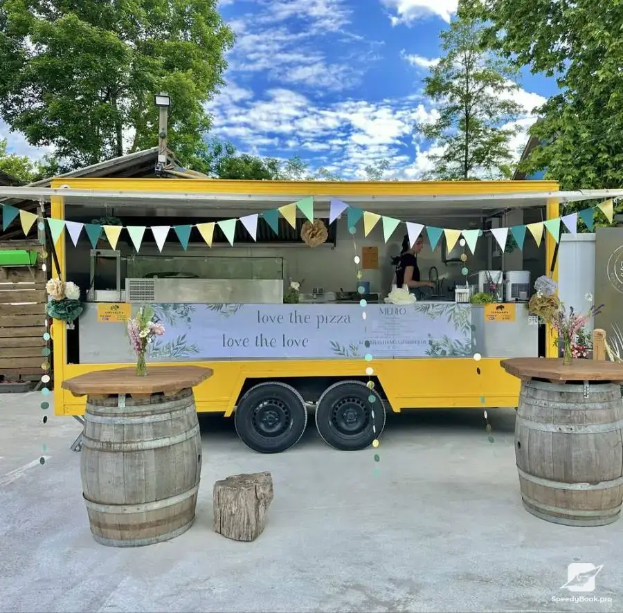 Catering caravan for hire for events