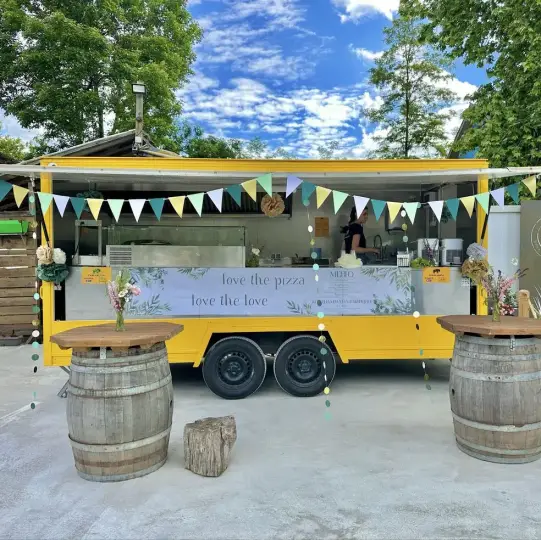 Catering caravan for hire for events