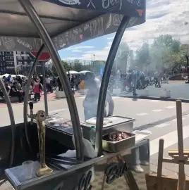 Grill Bus with trailer hire for events and parties