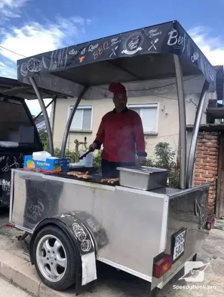 Grill Bus with trailer hire for events and parties