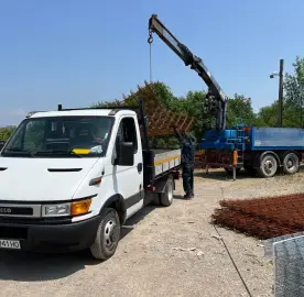 Transport services with tipper up to 3,5 t.