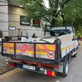 Transport services with tipper up to 3,5 t.