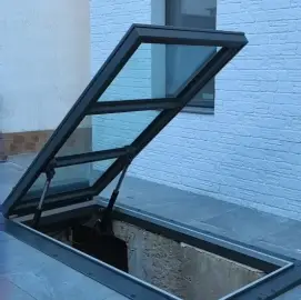 Металлическая крышка автоматическая