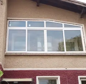 Установка столярных изделий из ПВХ и алюминия.