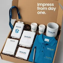 Corporate gift sets with a personal message - for memories that last
