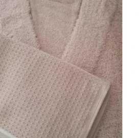 Towels, bathrobes bed linen