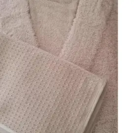Towels, bathrobes bed linen