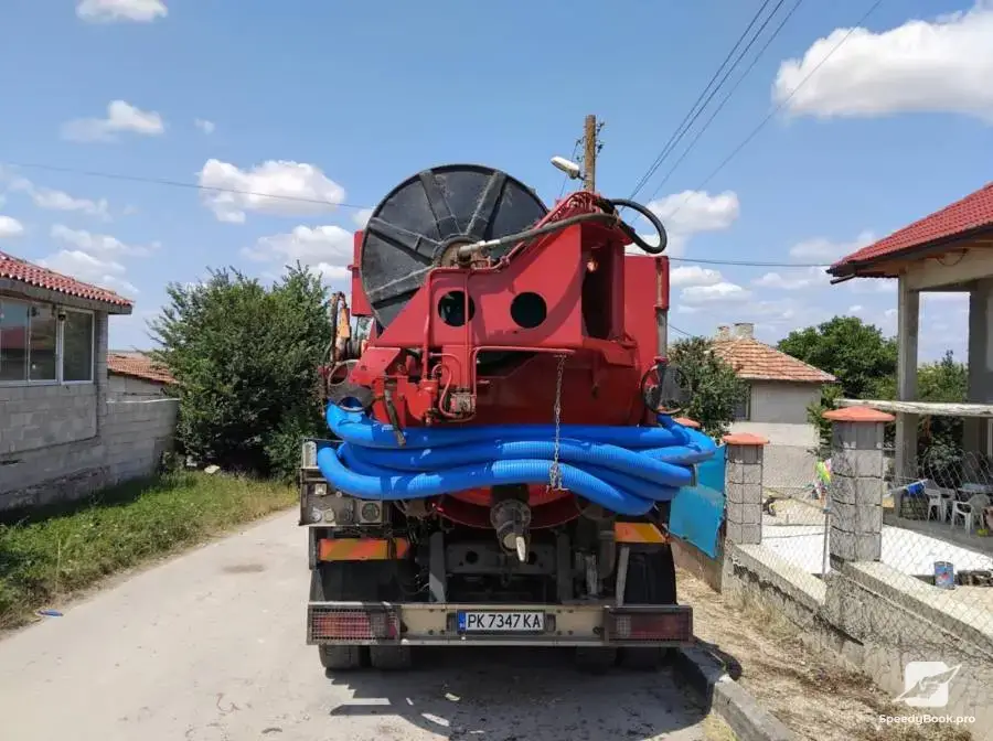 Почистване на септични ями и отпушване на канализации
