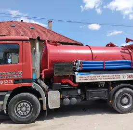 Cleaning of septic tanks and unclogging of sewers