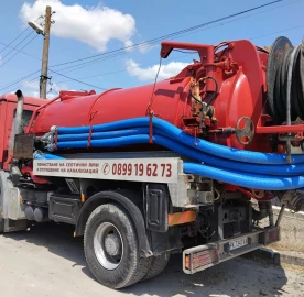 Cleaning of septic tanks and unclogging of sewers