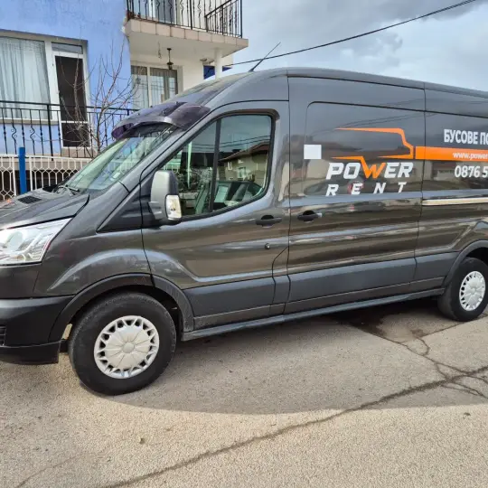 Аренда минивэна – Ford Transit Custom от Power Rent (София)
