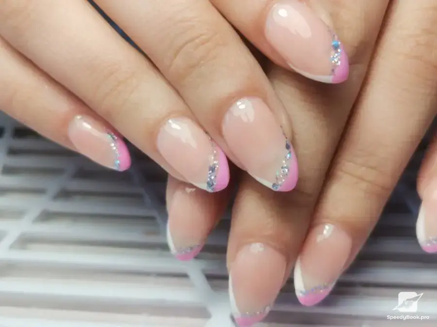 Nail's Beauty Heaven manicure and pedicure.