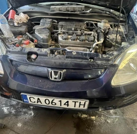 Headlight polishing and installation of PPF protective film