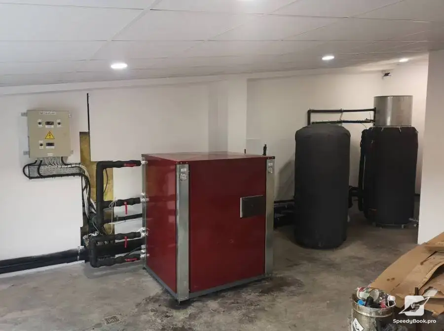 production, delivery and installation of heat pumps