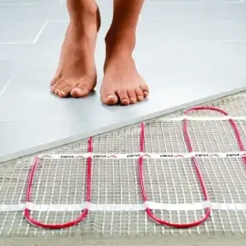 Электрический кабельный теплый пол, обогрев для рассады