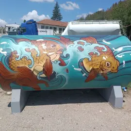 Доставка на чиста вода. Водоноска 5м3 и 34м3