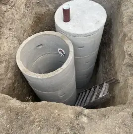 Септична яма / бетонни цилиндри