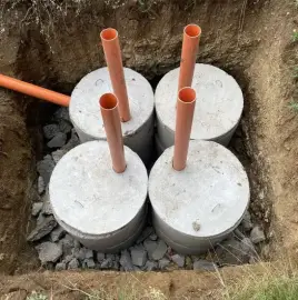 Септична яма / бетонни цилиндри