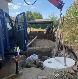 Септична яма / бетонни цилиндри
