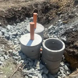 Спетична яма / бетонни цилиндри