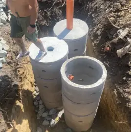 Спетична яма / бетонни цилиндри