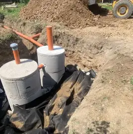 Спетична яма / бетонни цилиндри