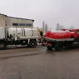 Отпушване и почистване на канали фекалка